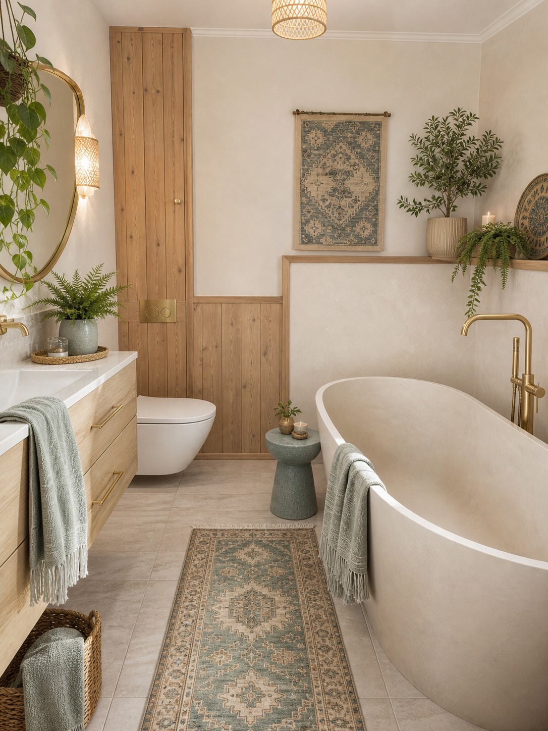 Salle de bain transformée par Idée Décor